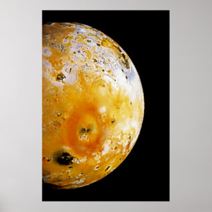 Poster Io de la lune de Jupiter