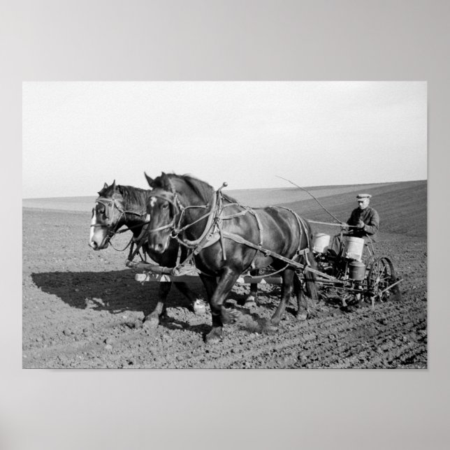 Poster Iowa Corn Planter, années 1940 (Devant)