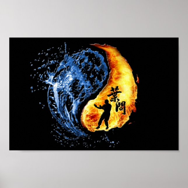 Poster Ip Man Wing Chun ( Yin Yang) (Devant)