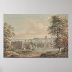 Poster Ipswich du parc du manoir de Christchurch