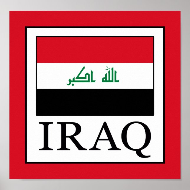 Poster Irak (Devant)