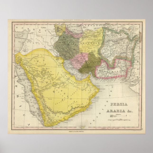Poster Iran et Arabie saoudite (Devant)