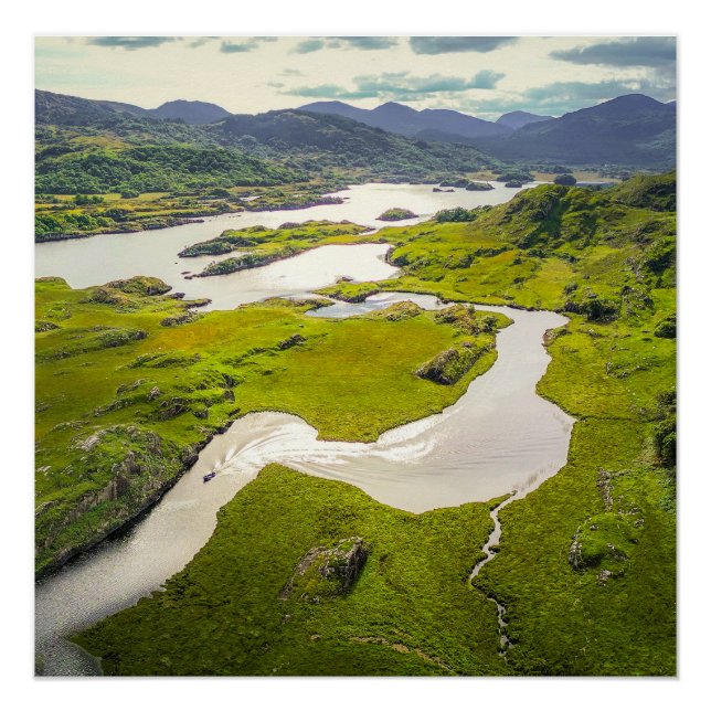 Poster Ireland in Motion and Stillness (Devant)