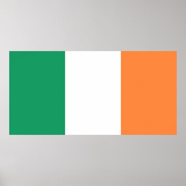 Poster Ireland National Flag, Irish standard, Banner (Devant)