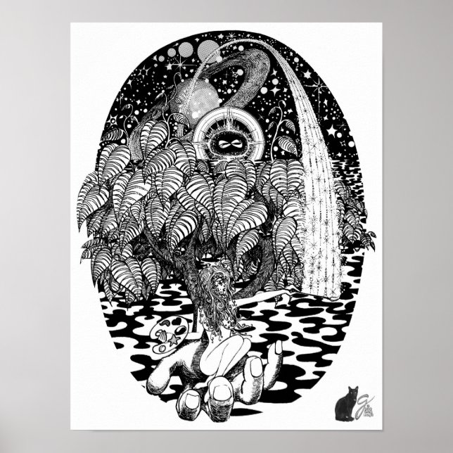 Poster Iris (Devant)