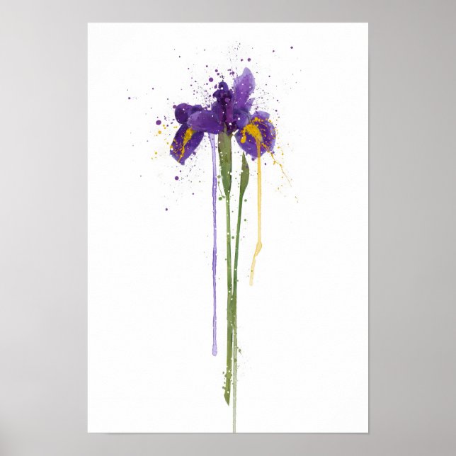 Poster Iris (Devant)
