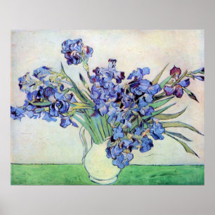 Poster Iris par Vincent van Gogh