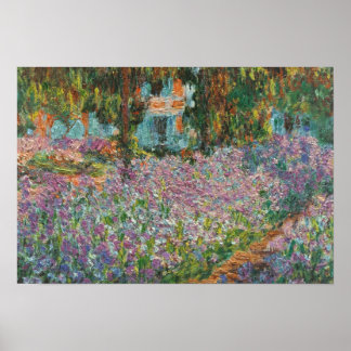 Poster Irises par Monet