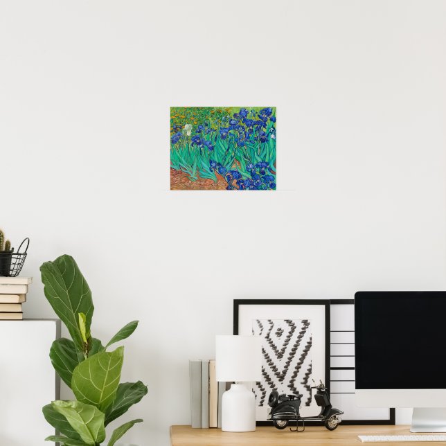 Poster Irises par Vincent van Gogh (Bureau à domicile)