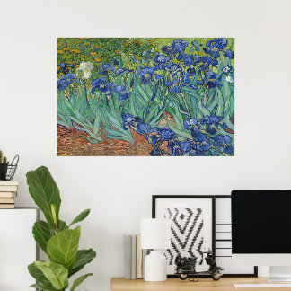 Poster Irises par Vincent van Gogh
