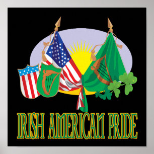 Poster Irish American Pride
