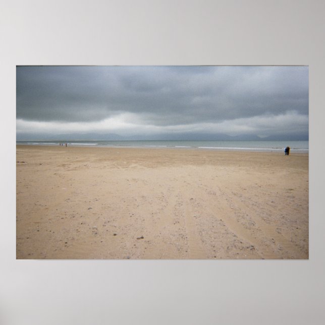 Poster Irish Beach par une journée orageuse (Devant)