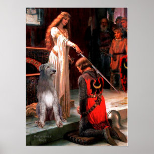 Poster Irish Wolfhound 1 - L'Accolade