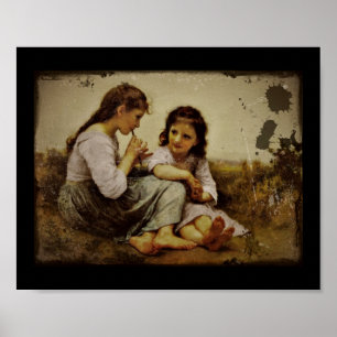 Poster Irlandais Penny Whistle Girls