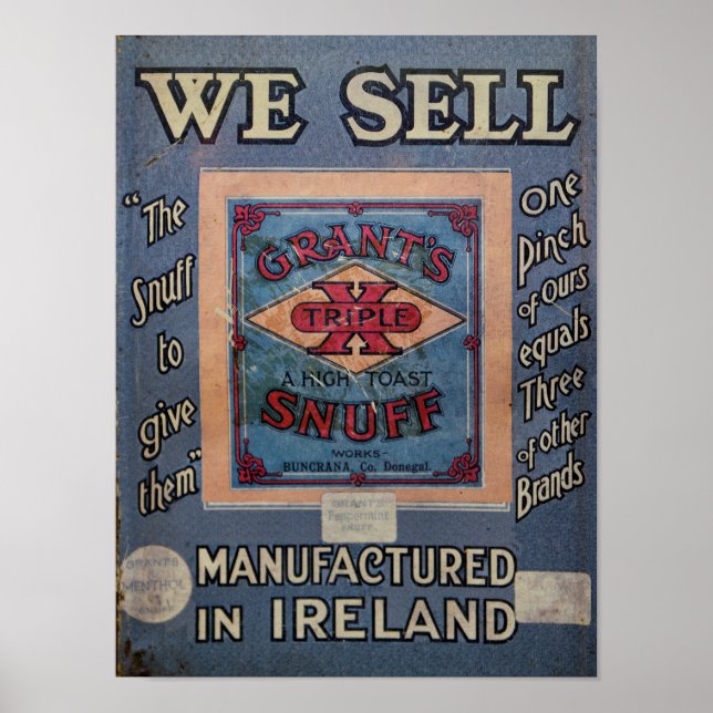 Poster Irlande Wall Art (Devant)