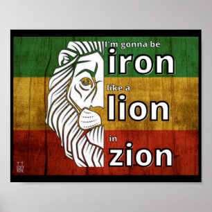 poster "IRON LION"