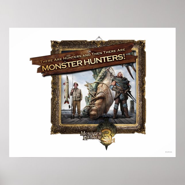 Poster Ironbeard McCullough, Il y a des chasseurs, puis (Devant)