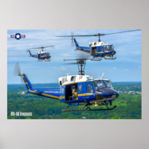 POSTER IROQUOIS UH-1N