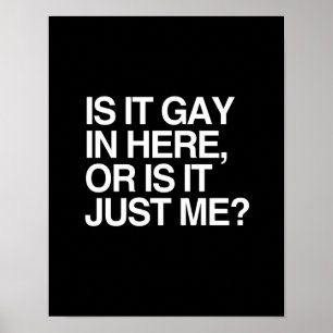 Poster IS IT GAY IN HERE - WHITE -.png