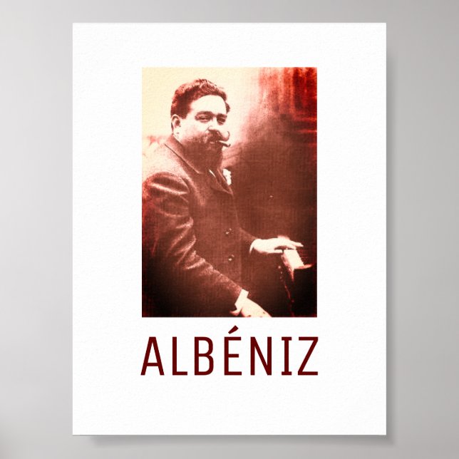 Poster Isaac Albéniz (Devant)