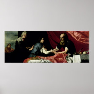 Poster Isaac Bénédiction Jacob, 1637