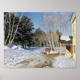 Poster Isaac Levitan - Mars