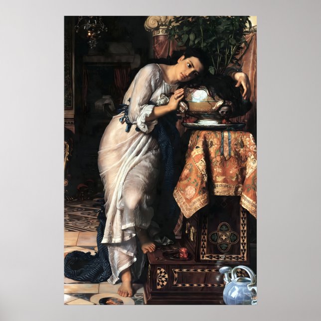 Poster Isabella et le pot de basilic par William Hunt (Devant)