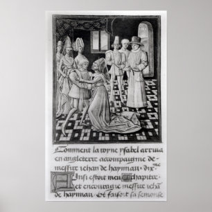 Poster Isabelle de France, reine d'Angleterre