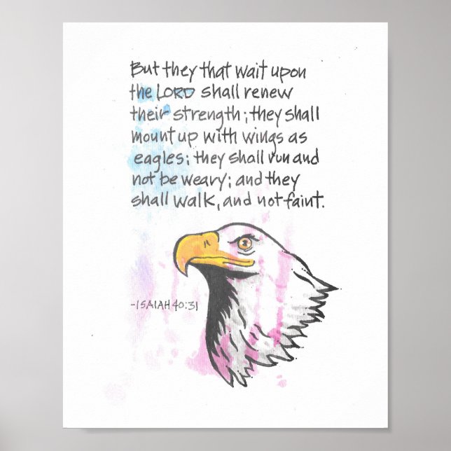 POSTER ISAIAH 40:31 (Devant)