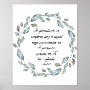 Poster Isaias 26
