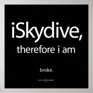 Poster iSkydive, donc...
