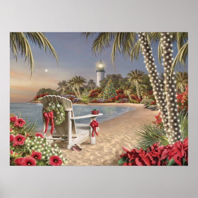 Poster "Island Lights" Alan Giana (Devant)