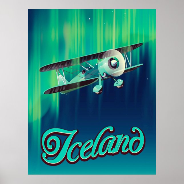 Poster Islande (Devant)