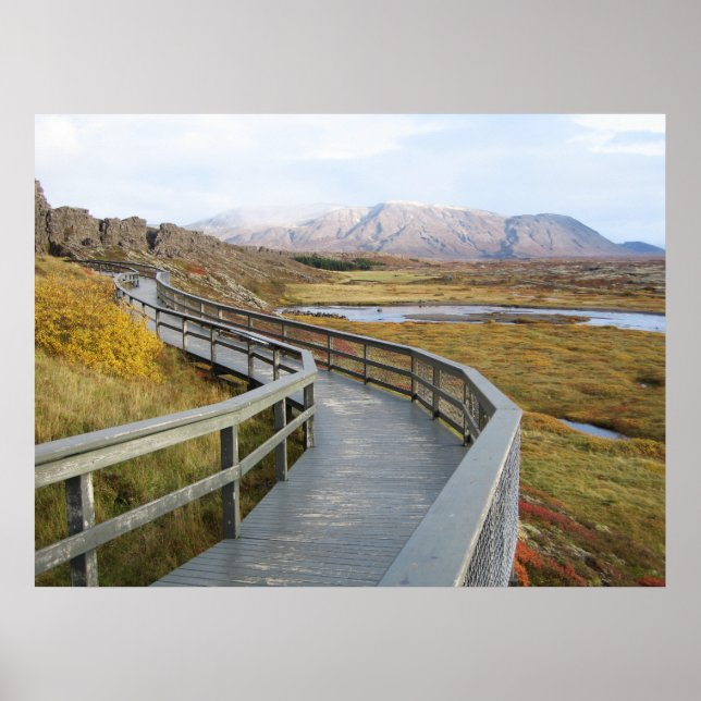 Poster Islande (Devant)