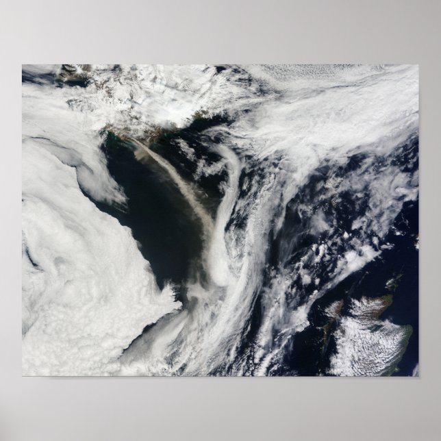 Poster Islande - printempsÂ's Eyjafjallajââââââââââââââââ (Devant)