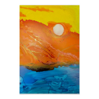 Poster IslandSunset