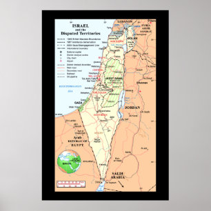 Poster Israël - Comprendre Les Différends Liminaires