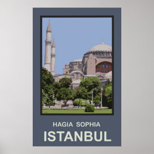 Poster Istanbul Hagia Sophia
