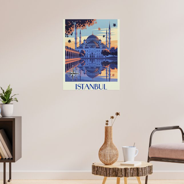 Poster Istanbul, Turkey travel  (Salon 3)