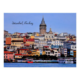 Poster Istanbul, Turquie
