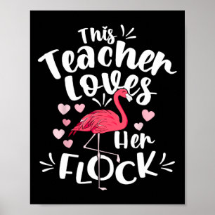 Poster Istant Principal aime son troupeau Enseignant Flam