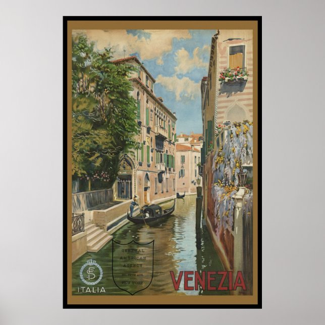 Poster Italia Venezia (Devant)
