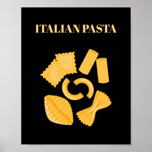 Poster Italian Pasta