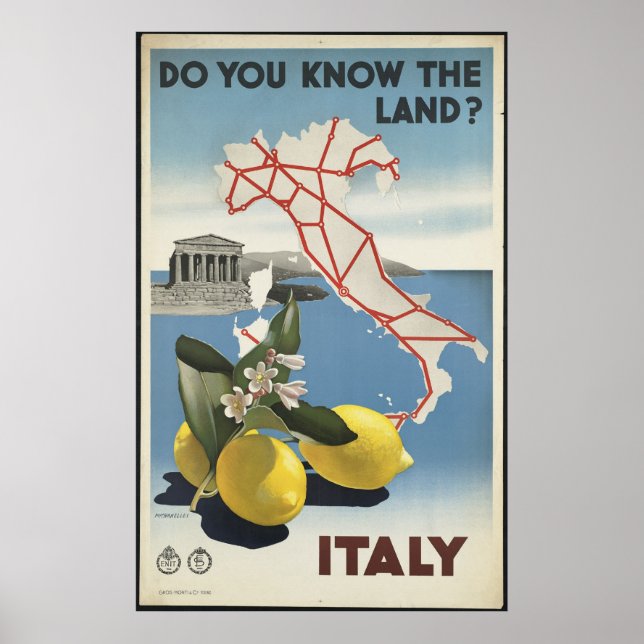 Poster Italie (Devant)