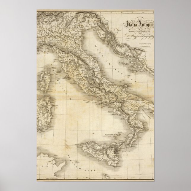 Poster Italie ancienne (Devant)