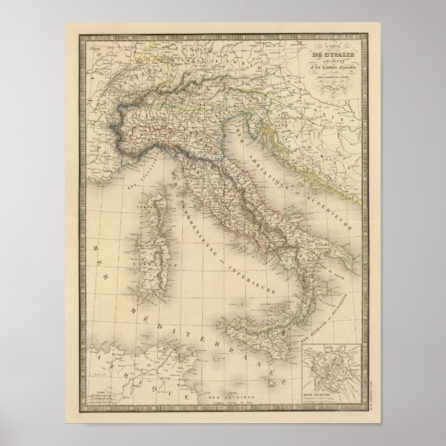 Poster Italie ancienne 3 (Devant)