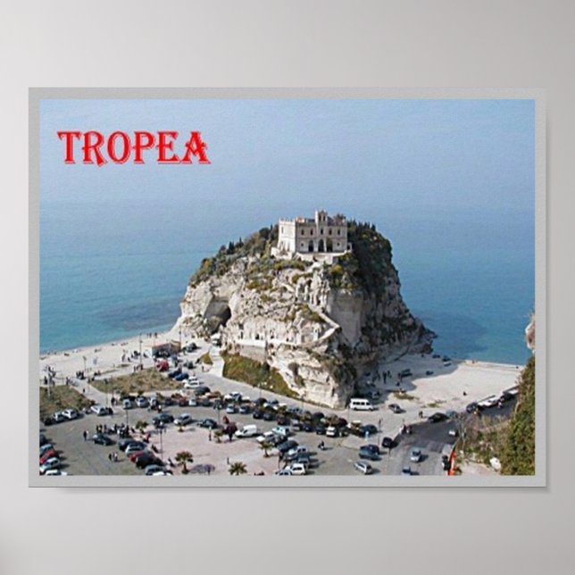 Poster Italie - Calabre - Tropea - (Devant)