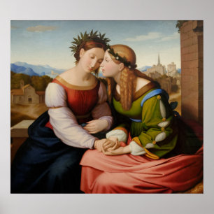 Poster Italie et Allemagne (Italie et Allemagne en tant q