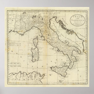 Poster Italie et Sardaigne