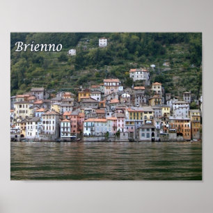 Poster Italie - Lac de Côme - Brie -
